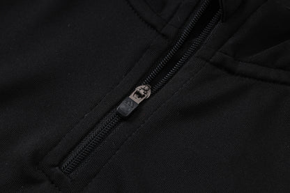2026-27 Miami Black Half Zip Training Suit Adults Or Children