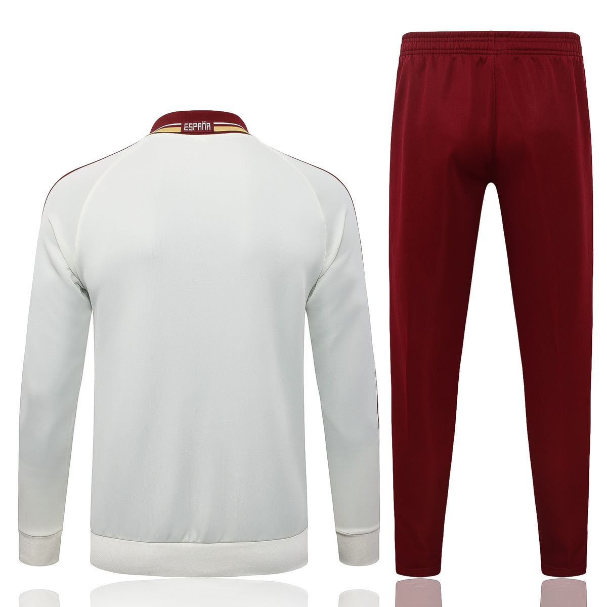 2026 Spain Beige Full Zip Training Suit Adults Or Children