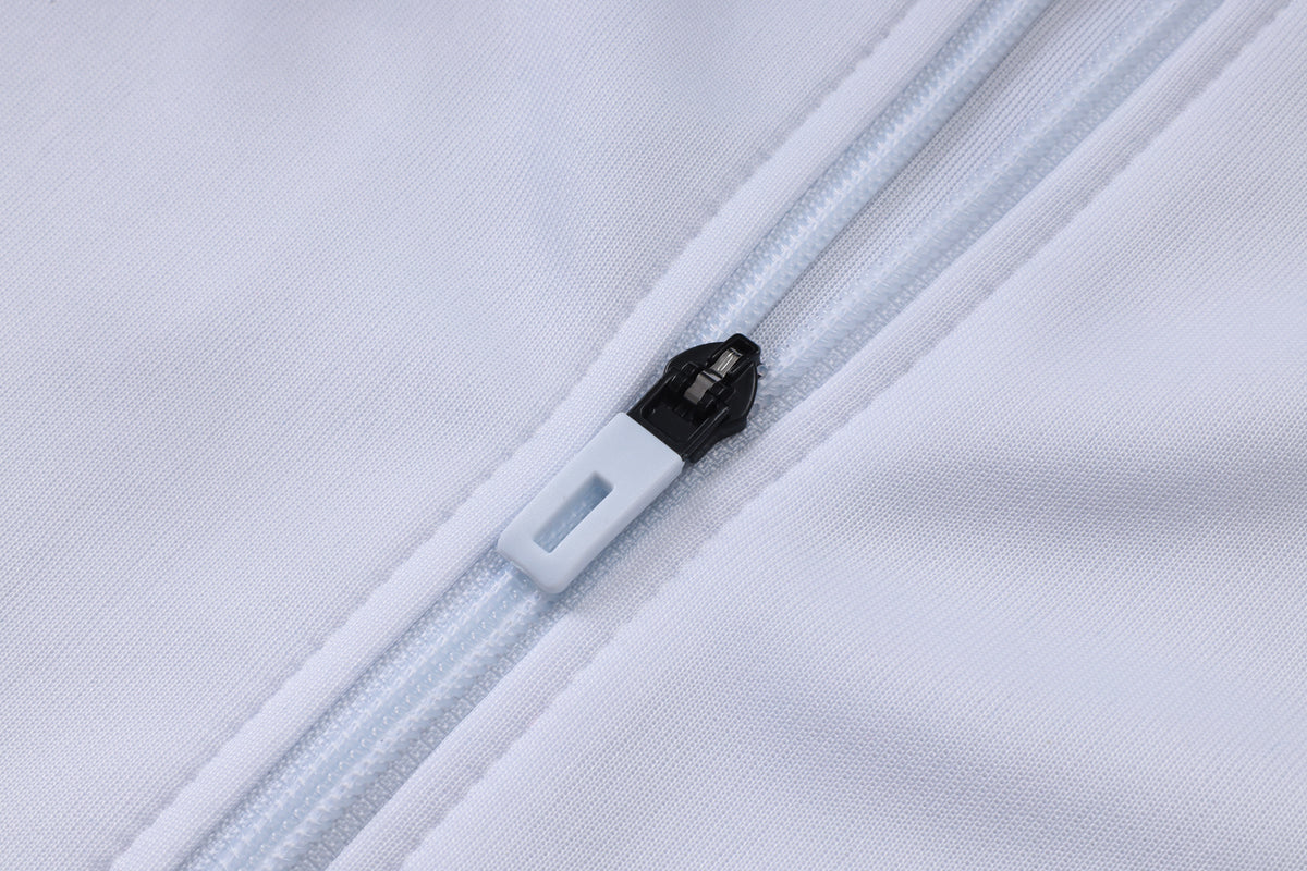 2026-27 Juventus White Full Zip Training Suit Adults Or Children