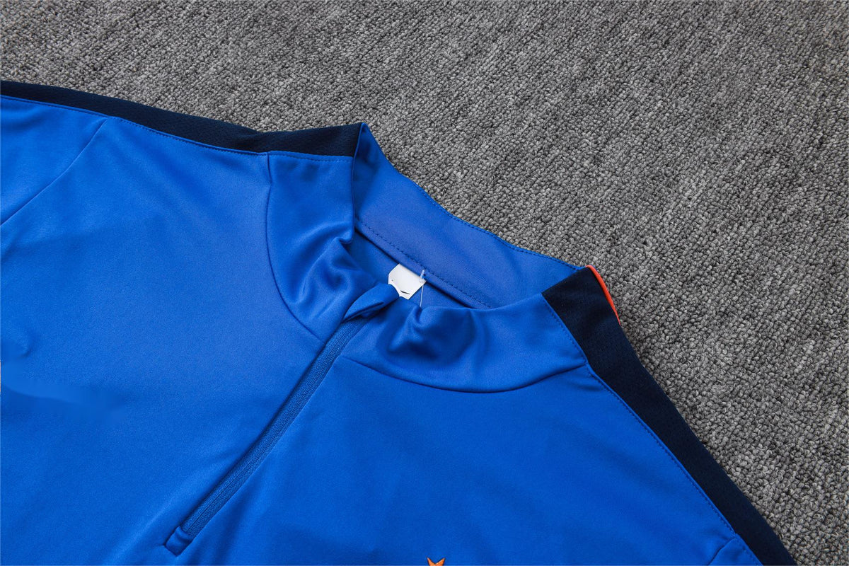 2026 France Blue Half Zip Training Suit Adults Or Children