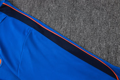 2026 France Blue Half Zip Training Suit Adults Or Children