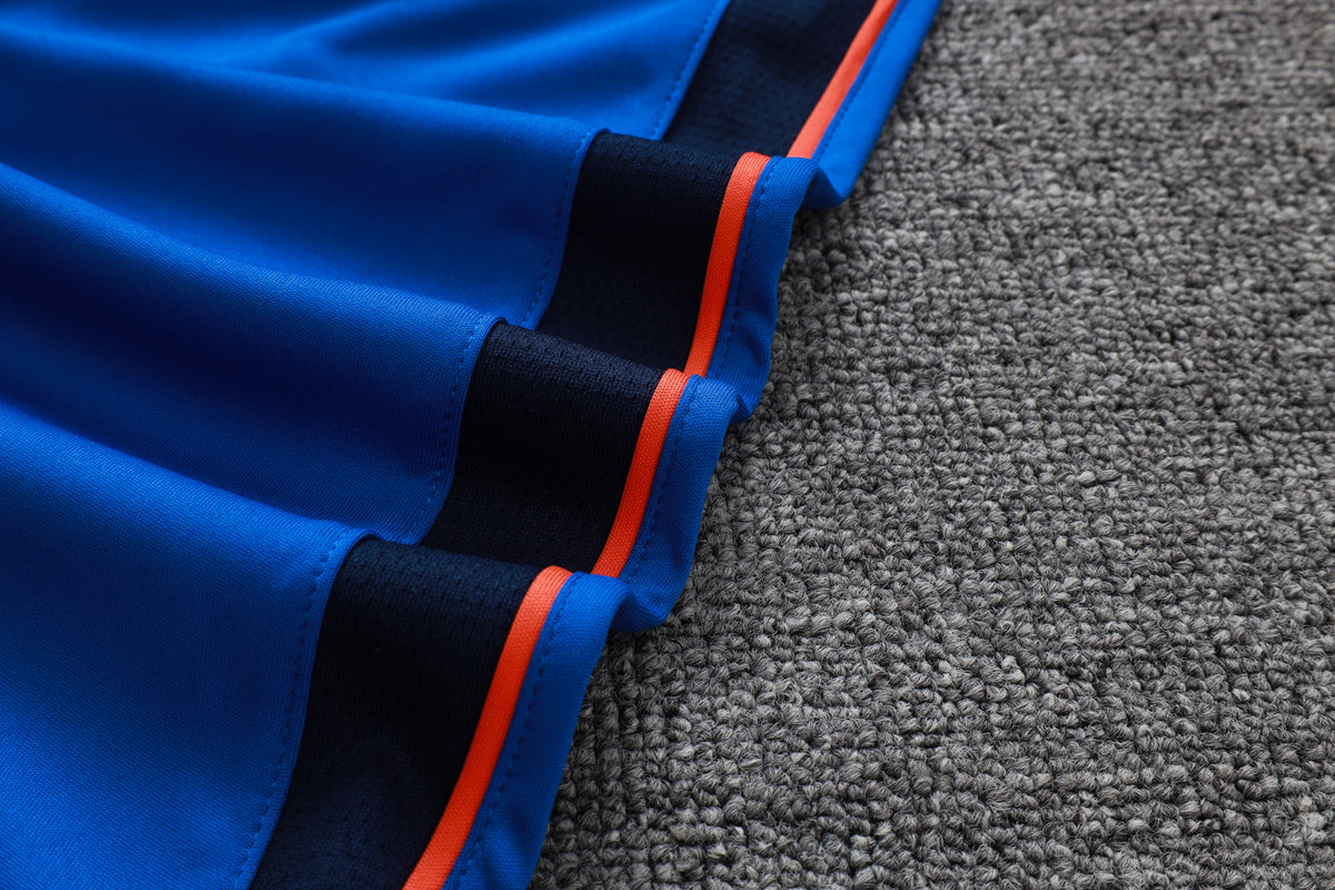 2026 France Blue Half Zip Training Suit Adults Or Children