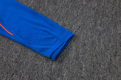 2026 France Blue Half Zip Training Suit Adults Or Children