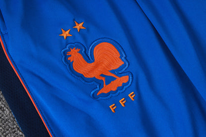 2026 France Blue Half Zip Training Suit Adults Or Children