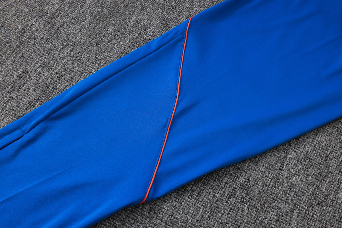 2026 France Blue Half Zip Training Suit Adults Or Children