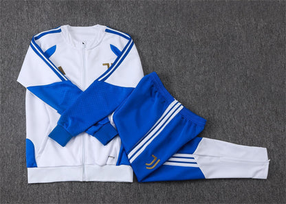 2026-27 Juventus White Full Zip Training Suit Adults Or Children