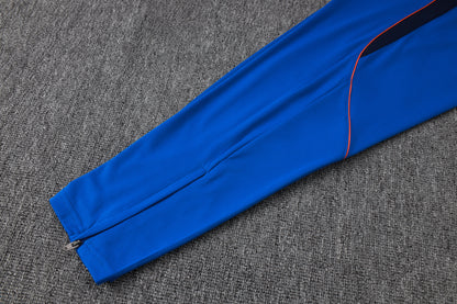 2026 France Blue Half Zip Training Suit Adults Or Children