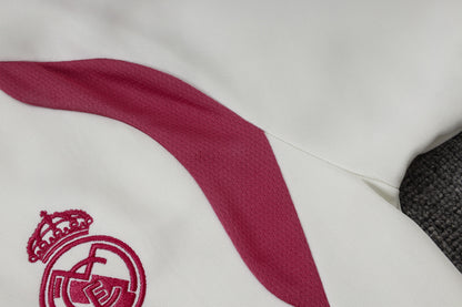 2026-27 Real Madrid Beige Full Zip Training Suit Adults Or Children