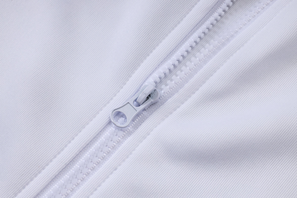 2026 France White Full Zip Training Suit Adults Or Children