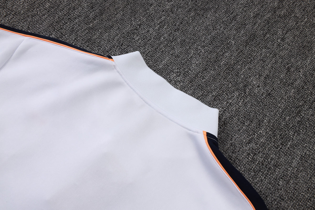 2026 France White Full Zip Training Suit Adults Or Children
