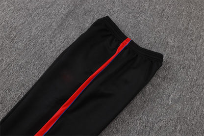 2026-27 Paris White Red Full Zip Training Suit Adults Or Children
