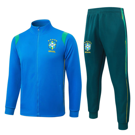2026 Brazil Lake Blue Full Zip Training Suit Adults Or Children
