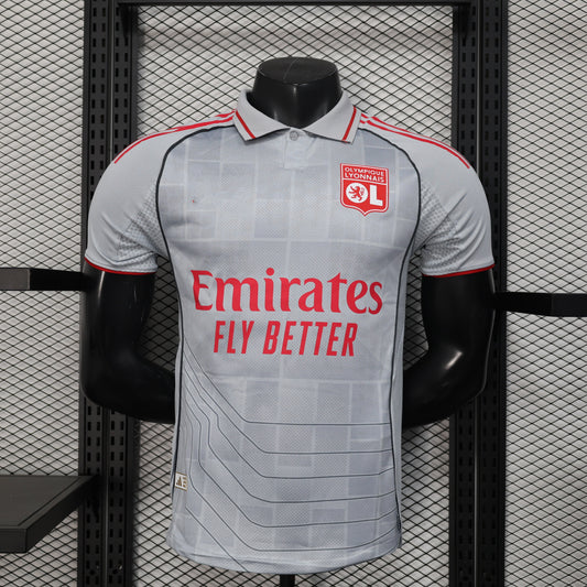 2025-26 Lyon Second Away Player S-2XL