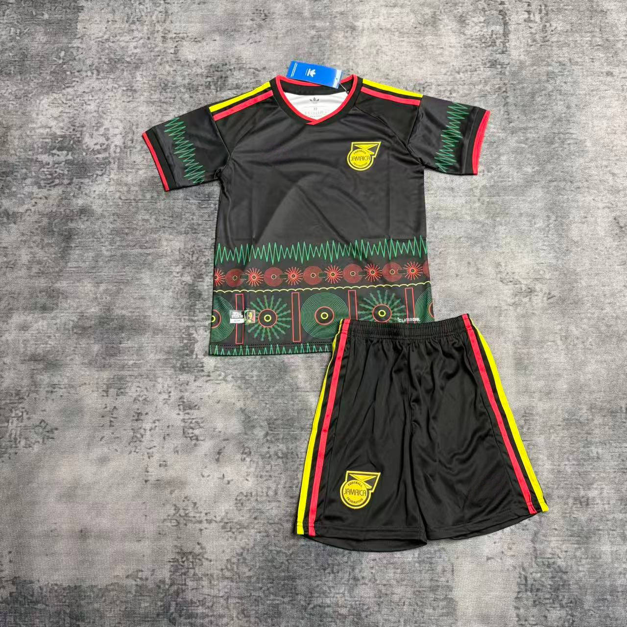 2026 Jamaica Away Kids  Sizes 16-28