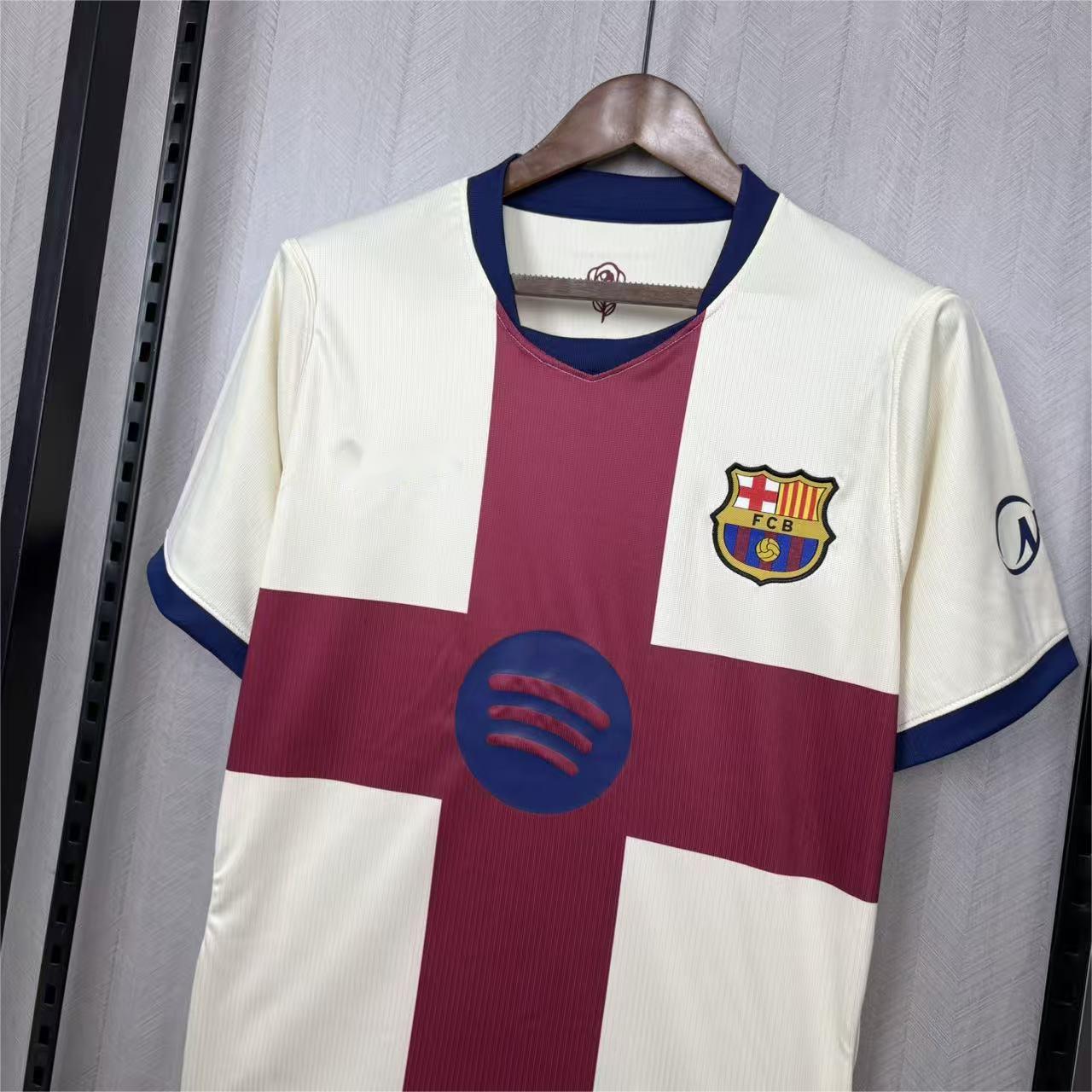 2026-27 Barcelona Fourth White Red S-4XL