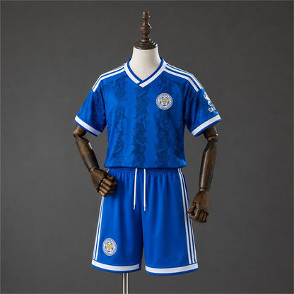 2026-27 Leicester City Heimtrikot Blau Kindergrößen 16-28