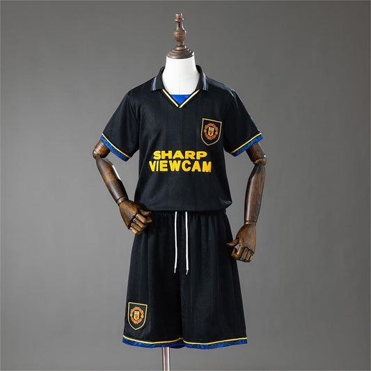 1993-94 Manchester United Away Retro Kids  Size 16-28