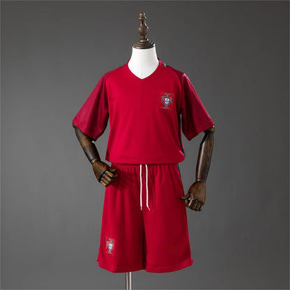 2016 Portugal Home Retro Kids Size 16-28