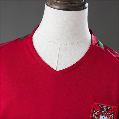 2016 Portugal Home Retro Kids Size 16-28