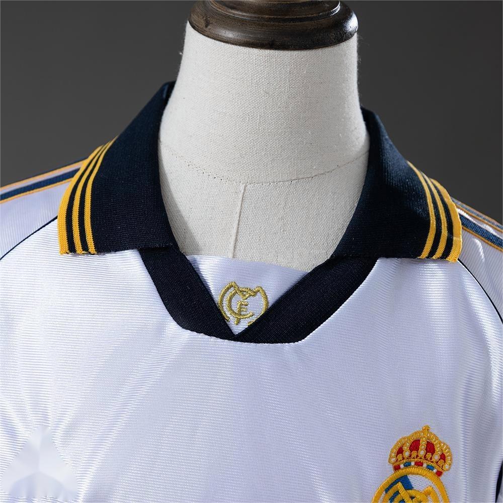 1998-00 Real Madrid Home Retro Kids SIZE 16-28