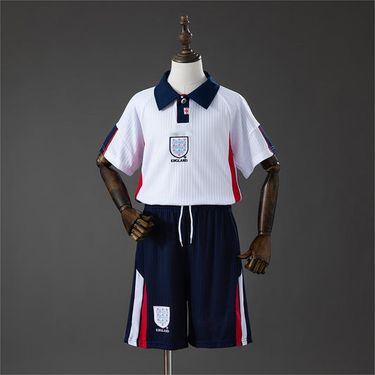 1998 England Home Retro Kids SIZE 16-28