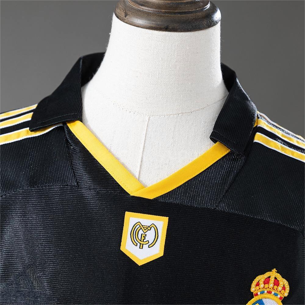 1999-01 Real Madrid Away Retro Kids Size 16-28