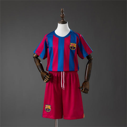 2005-06 Barcelona Home (League Edition) Retro Kids SIZE 16-28