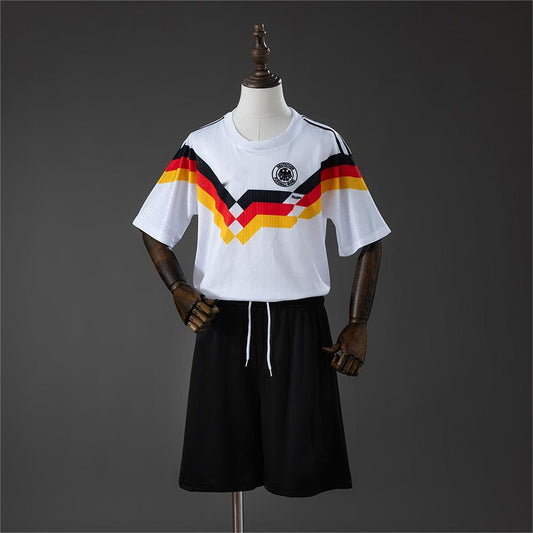 1990 Germany Home Retro Kids Size 16-28