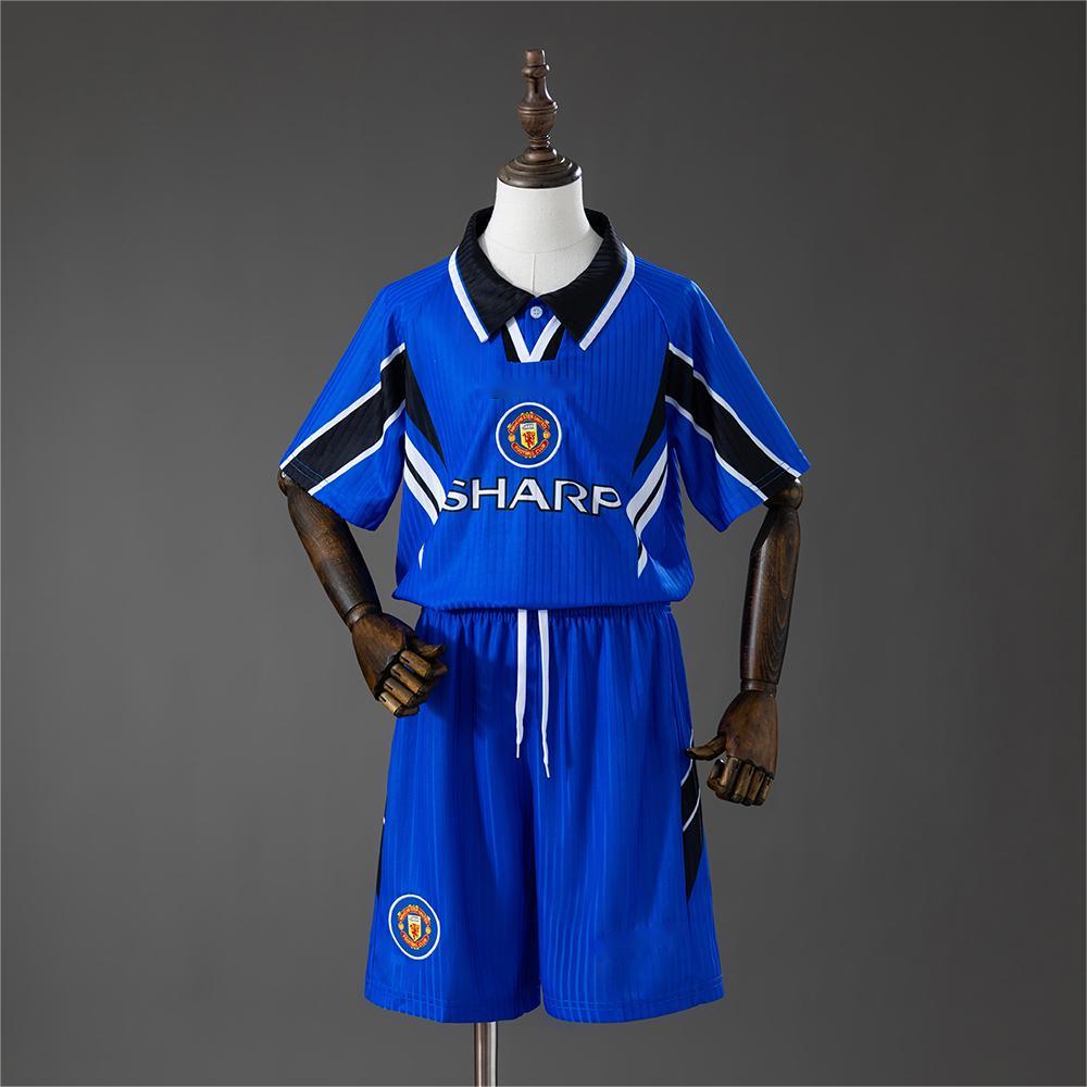 1997-98 Manchester United Third Away Retro Kids SIZE 16-28