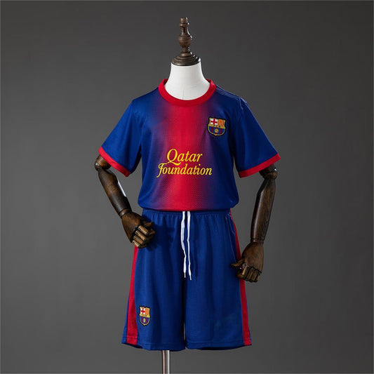2012-13 Barcelona Home Retro Kids Size 16-28