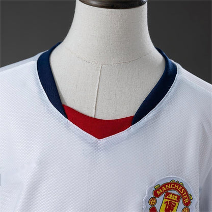 2008-09 Manchester United Away (League Edition) Retro Kids Size 16-28