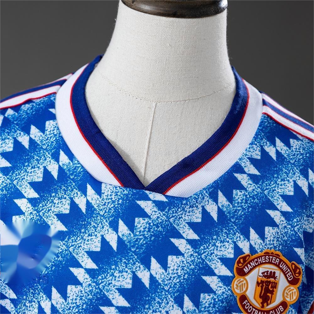 1990-92 Manchester United Away Retro Kids SIZE 16-28