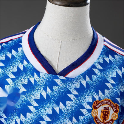 1990-92 Manchester United Away Retro Kids SIZE 16-28