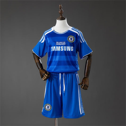 2011-12 Chelsea Home (UEFA Champions League) Retro Kids Size 16-28