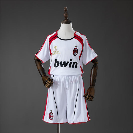 2006-07 AC Milan Away Retro Kids Size 16-28