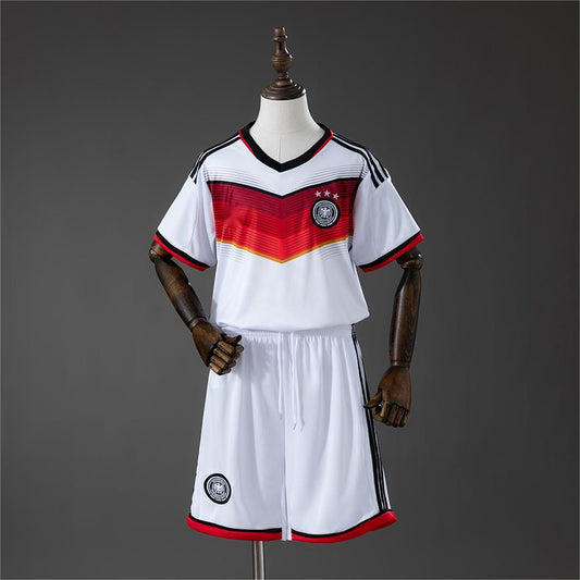 2014 Germany Home Retro Kids Size 16-28