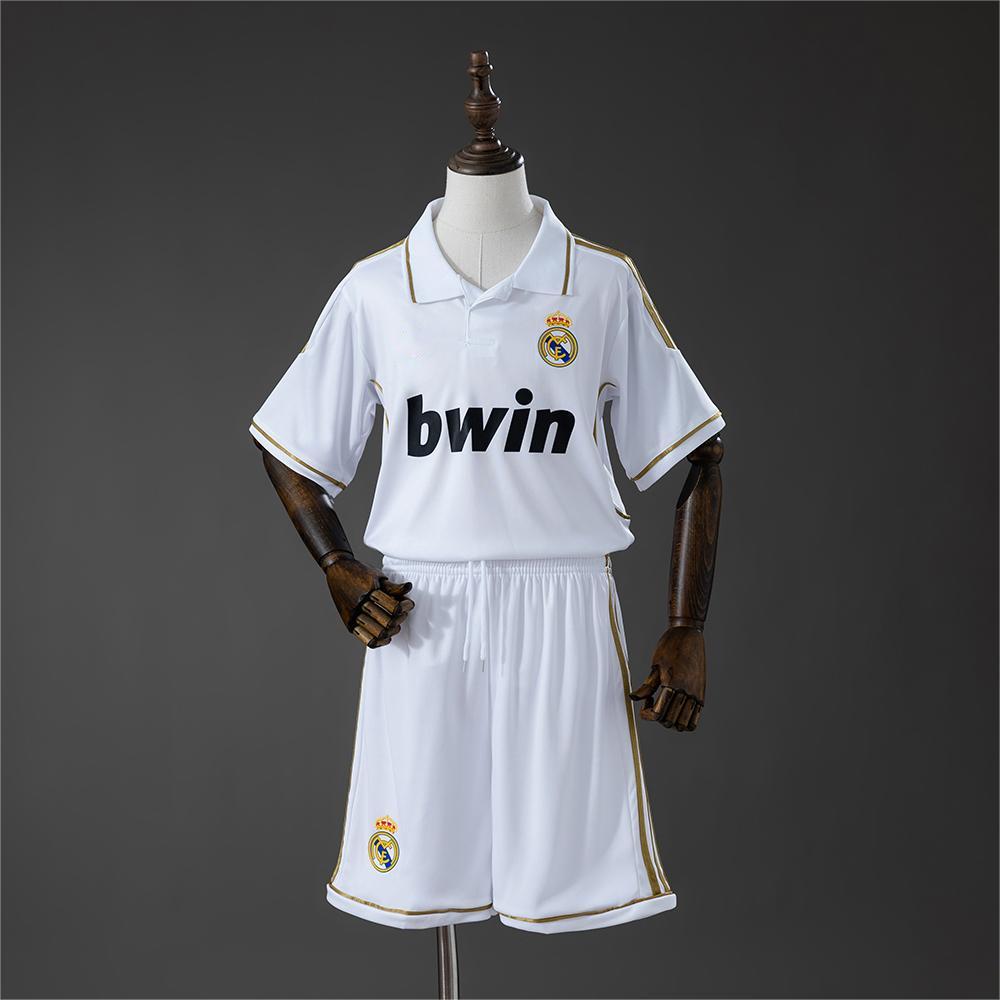 2011-12 Real Madrid Home Retro Kids Size 16-28