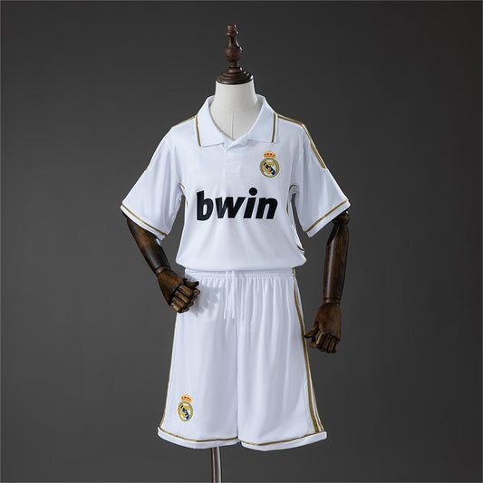 2011-12 Real Madrid Home Retro Kids Size 16-28