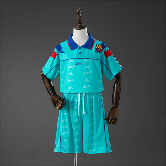 1992-95 Barcelona Away Retro Kids Size 16-28