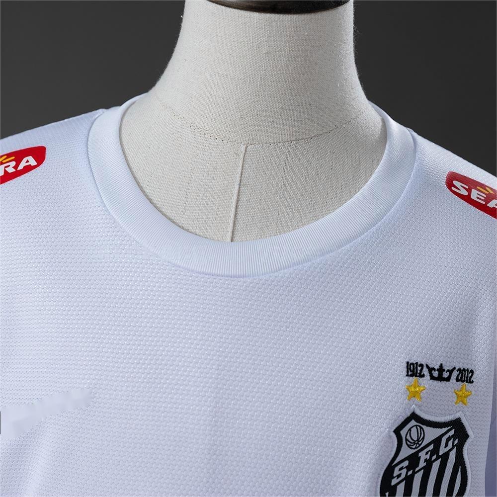 2012-13 Santos Home Retro Long Sleeve Kids Size 16-28