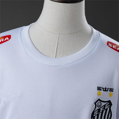 2012-13 Santos Home Retro Long Sleeve Kids Size 16-28