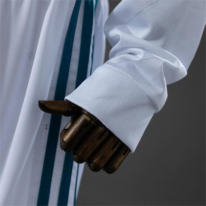 2017-18 Real Madrid Home Retro Long Sleeve Kids Size 16-28