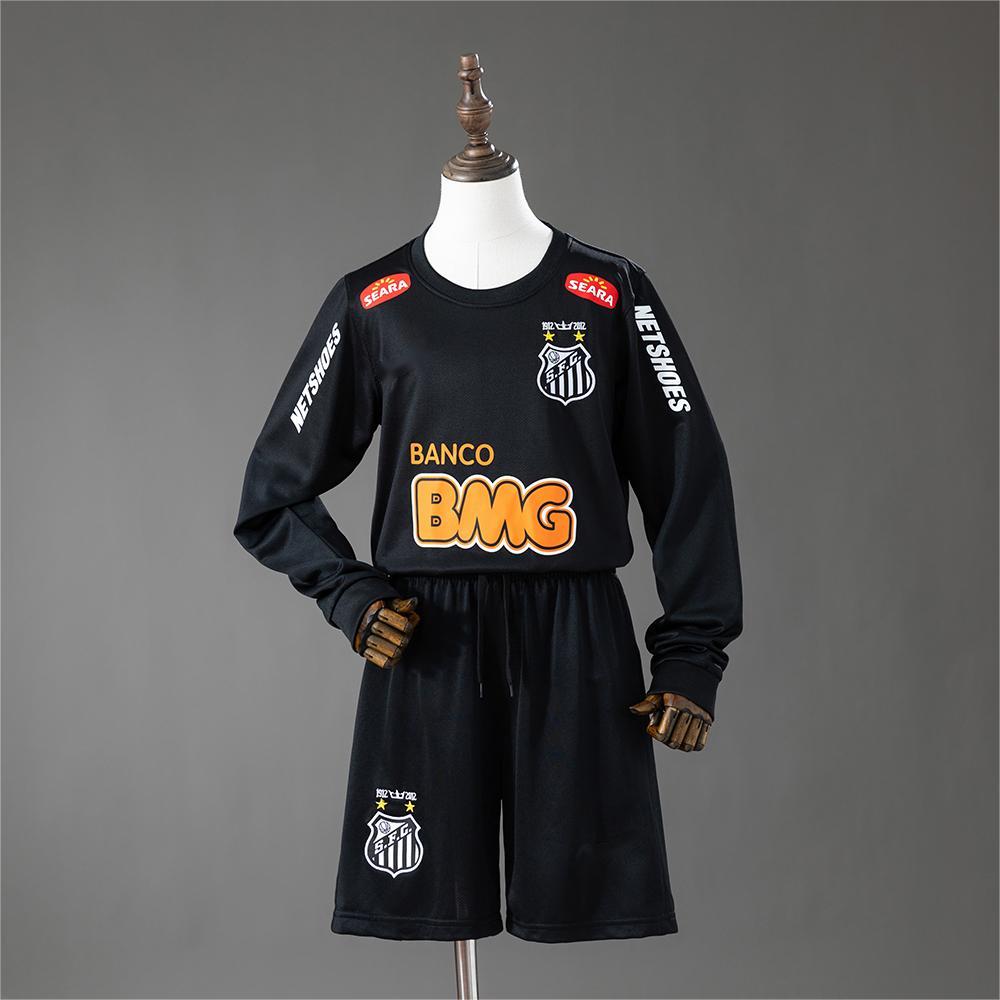 2012-13 Santos Away Retro Long Sleeve Kids Size 16-28