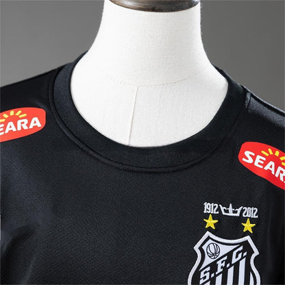 2012-13 Santos Away Retro Long Sleeve Kids Size 16-28
