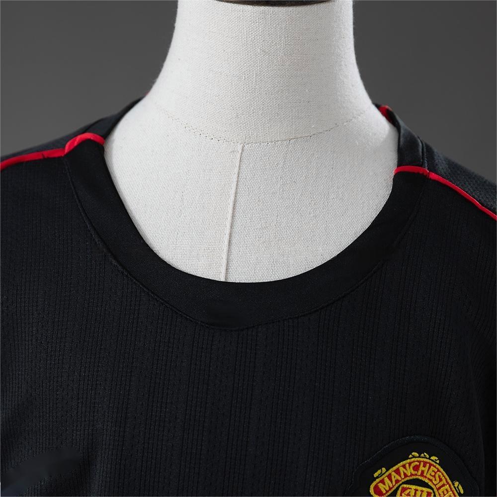 2007-08 Manchester United Away Retro Long Sleeve Kids SIZE 16-28