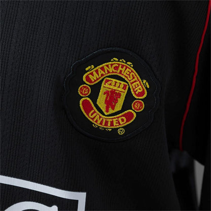 2007-08 Manchester United Away Retro Long Sleeve Kids SIZE 16-28