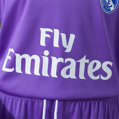 2016-17 Real Madrid Away Retro Long Sleeve Kids SIZE 16-28