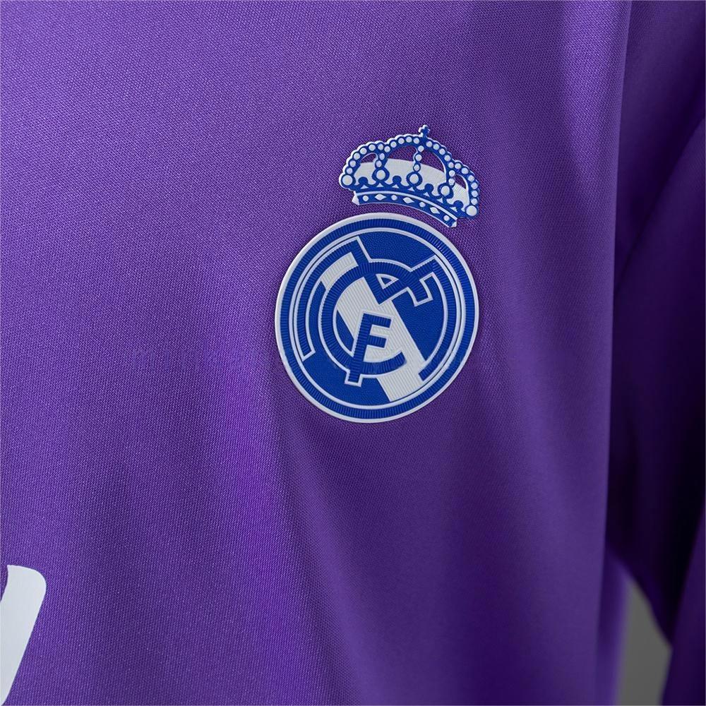 2016-17 Real Madrid Away Retro Long Sleeve Kids SIZE 16-28