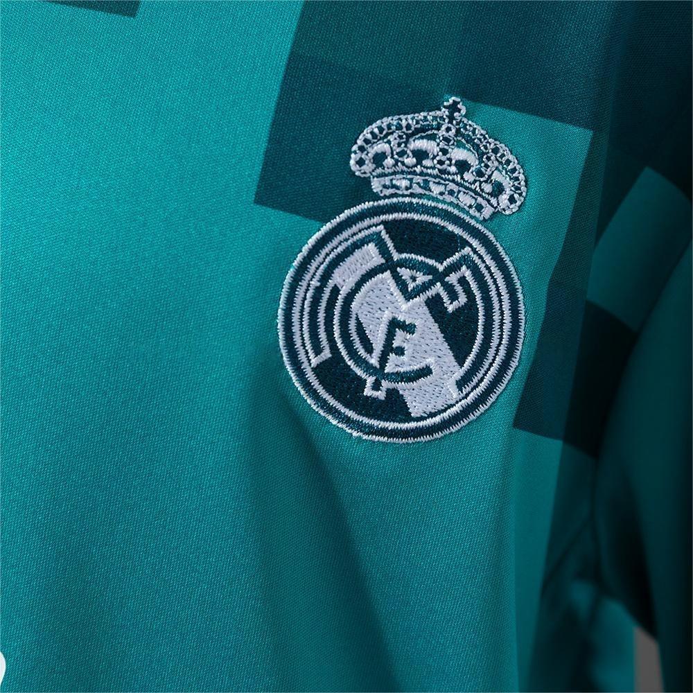 2017-18 Real Madrid Third Away Retro Long Sleeve Kids SIZE 16-28