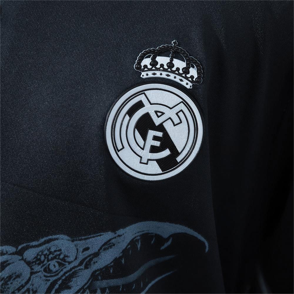 2014-15 Real Madrid Third Away Retro Long Sleeve Kids SIZE 16-28